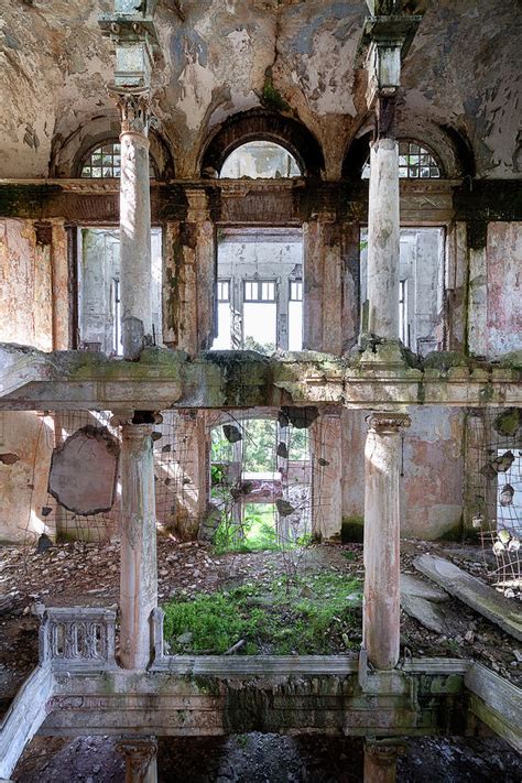 Abandoned Hall In Decay Photograph By Roman Robroek Pixels