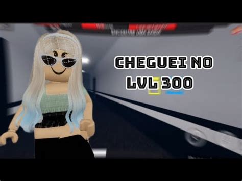 Cheguei No Lvl 300 FLEE THE FACILITY YouTube