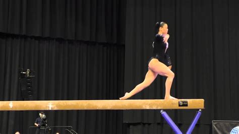 Anna Glenn Balance Beam 2015 Nastia Liukin Cup Youtube