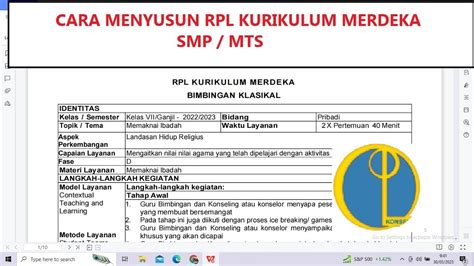 Program BK Dan RPL Kurikulum Merdeka Tahun Ajaran 2023 2024 42 OFF