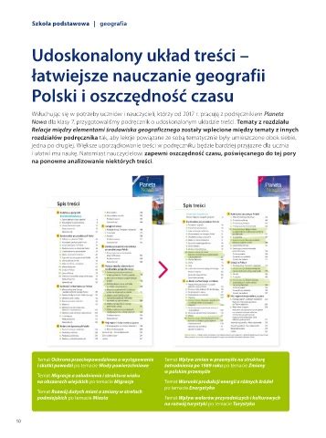 Page 12 Przewodnik dla nauczycieli Geografia szkoła podstawowa