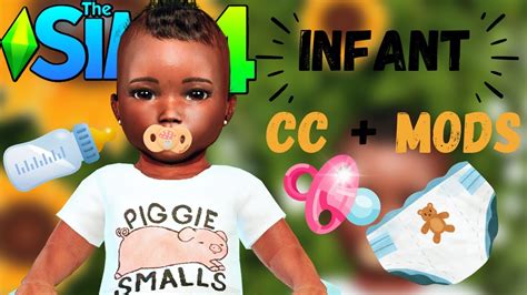 Sims 4 Infant Cc Showcase Must Have Mods For Baby Lovers Youtube