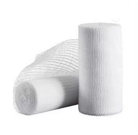 White Cotton Gauze Bandage Roll Bandage Size Meter At Rs Roll In