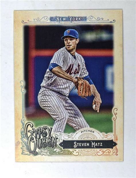 Topps Gypsy Queen Steven Matz Nm Mt Ebay