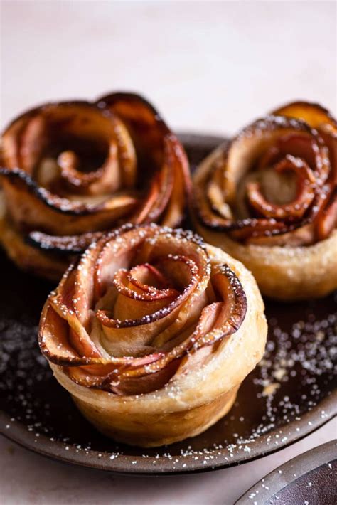 Baked Apple Roses Two Cups Flour