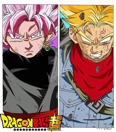 Dragon Ball Super: Goku Black Vs. Trunks (New Form by KevinBeaver on DeviantArt