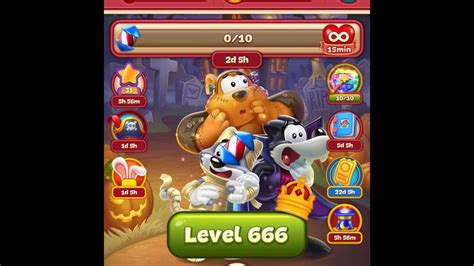 Toon Blast Levels 666 680 Youtube