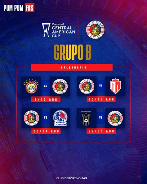 Club Deportivo Fas On Twitter Nuestro Calendario En La Primera