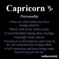 Capricorn Characteristics Male