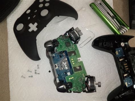 Disassembling Elite Series Controller There Was A Small Piece Inside