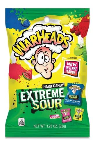 Dulces Warheads Extreme Sour G Americanos