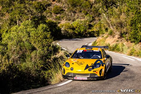 Fontalba Grégory Lacruz Marine Alpine A110 Rally RGT Rallye du