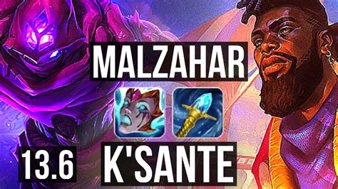 MALZAHAR Vs K SANTE MID 4 1 6 1 7M Mastery 300 Games Rank 13