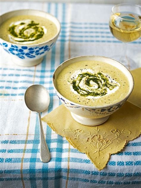 Chilled Cucumber And Almond Soup Recipe Delicious Magazine