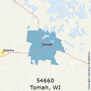 Tomah (zip 54660), WI