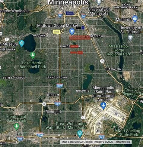 Minneapolis Minnesota Gangs Hoods Map Not Finished R Hoodmap