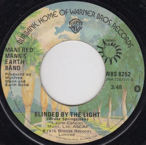 Manfred Mann - Blinded by the Light (pop edit version) | Blinded by the ...