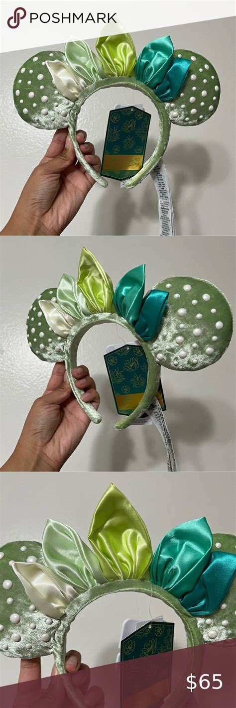 Disney Velvet Pearl Princess Tiana Ears By Color Me Courtney Princess Tiana Disney Ears