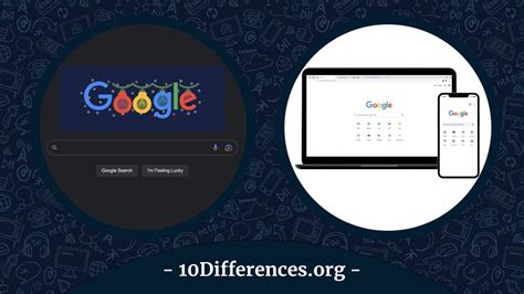 Difference Between Google and Google Chrome