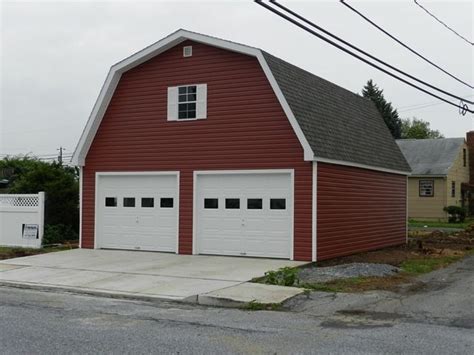 24x28 Dutch 2 Story Custom Garage Barn Storage Custom Garages Custom