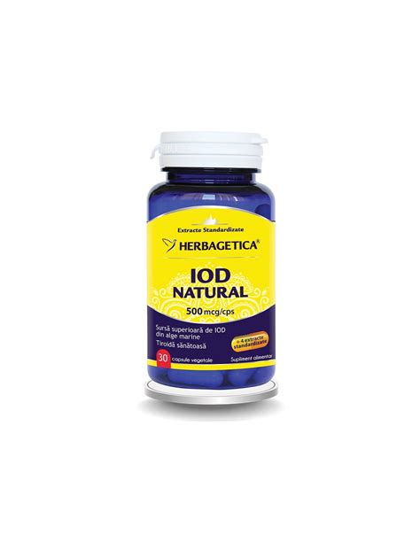 Herbagetica Iod Natural Mcg Capsule