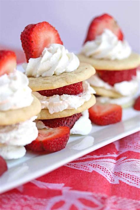 Strawberry Shortcake Tea Cake Stacks Grandbaby Cakes