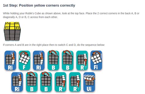 Solution Stage Five You Can Do The Rubiks Cube Rubiks Cube Images