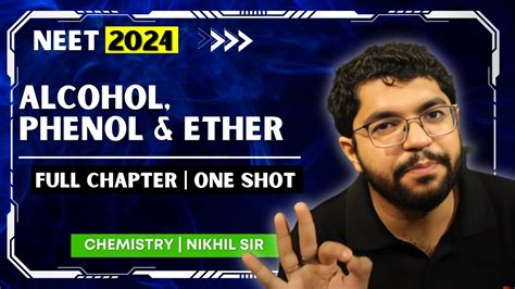 One Shot Alcohol Phenol Ether NEET 2024 Chemistry Nikhil