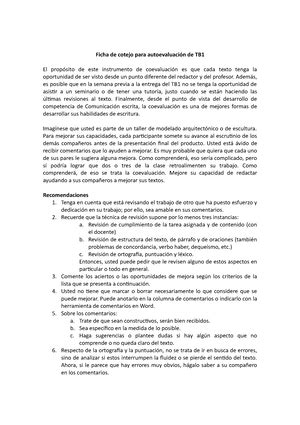 Manual para TB2 MANUAL PARA TB GUÍA PARA SU PROCESO DE REDACCIÓN