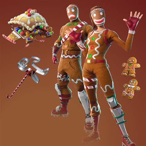 Gingerbread Bundle Fortnite Epic