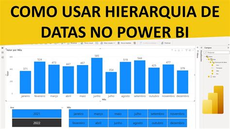 Como Usar Hierarquia De Datas No Power Bi Youtube