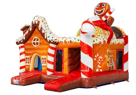 Multiplay Chateau Gonflable Pain D Pice Inflatables D Hiver Jb