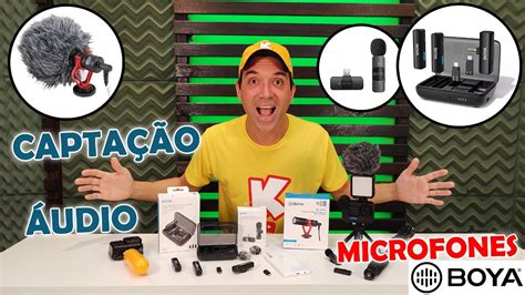 Boya Microfones By Mm By V E Boyalink Teste Unboxing Youtube