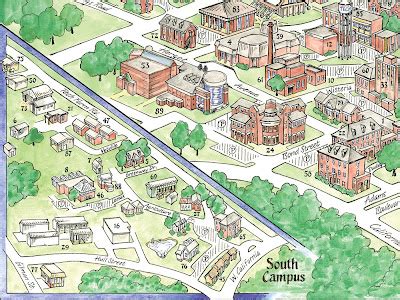 La Tech Campus Map – Map VectorCampus Map