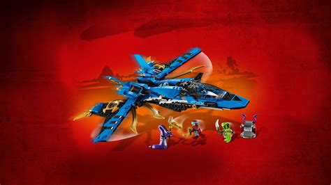 Lego Ninjago Il Jet Da Combattimento Di Jay 70668 Giocandolo