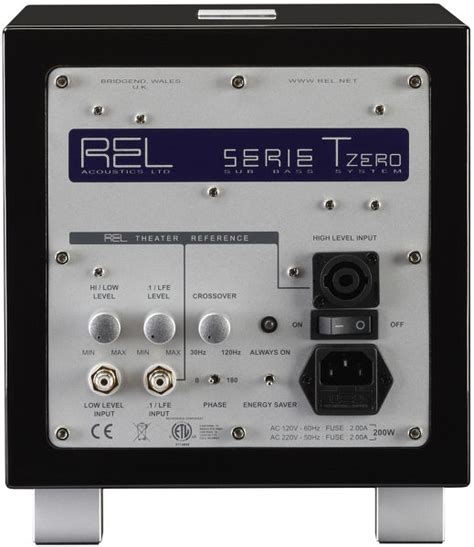 Rel Acoustics T Zero MKIII Caisson De Grave Hifi Video Fr Coloris