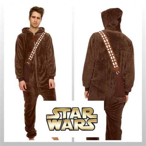 Star Wars Chewbacca Chewie Wookie Adult Unisex Onesie Star Wars