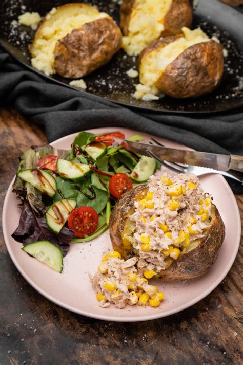 Jacket Potato In The Air Fryer Quick And Easy Recipe By Flawless Food