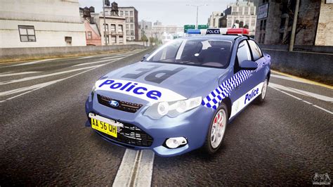 Ford Falcon Fg Xr6 Turbo Nsw Police Els Für Gta 4