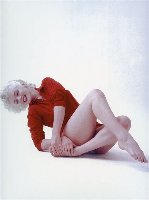 Marilyn Photographed By Milton Greene In His Weston Conn Studio Which