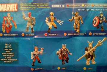 Mega Bloks Marvel Microfigs Series 2 | Mega Bloks (Series) | hobbyDB