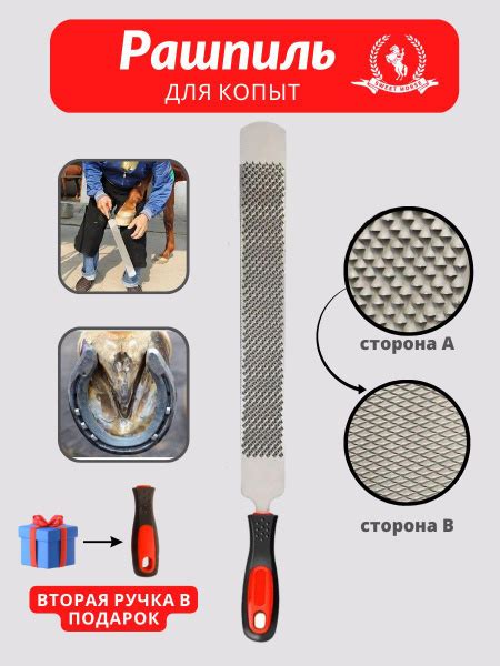 Рашпиль для обработки копыт - купить с доставкой по выгодным ценам в ...