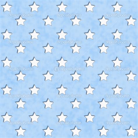 Blue And White Stars Wallpaper