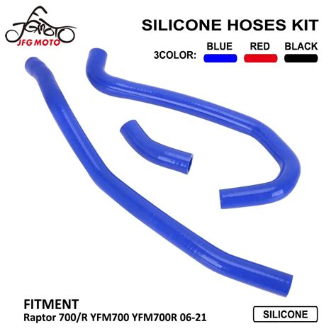 Kit De Manguera De Silicona Para Motocicleta Radiador Calentador