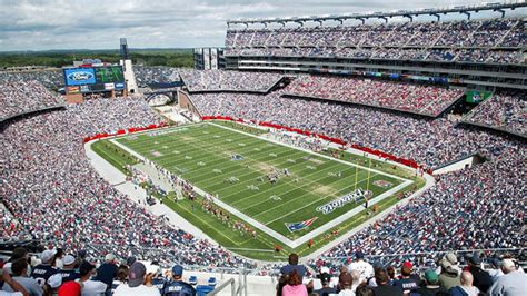 Gillette Stadium Seating Chart, Pictures, Directions, and History - New ...