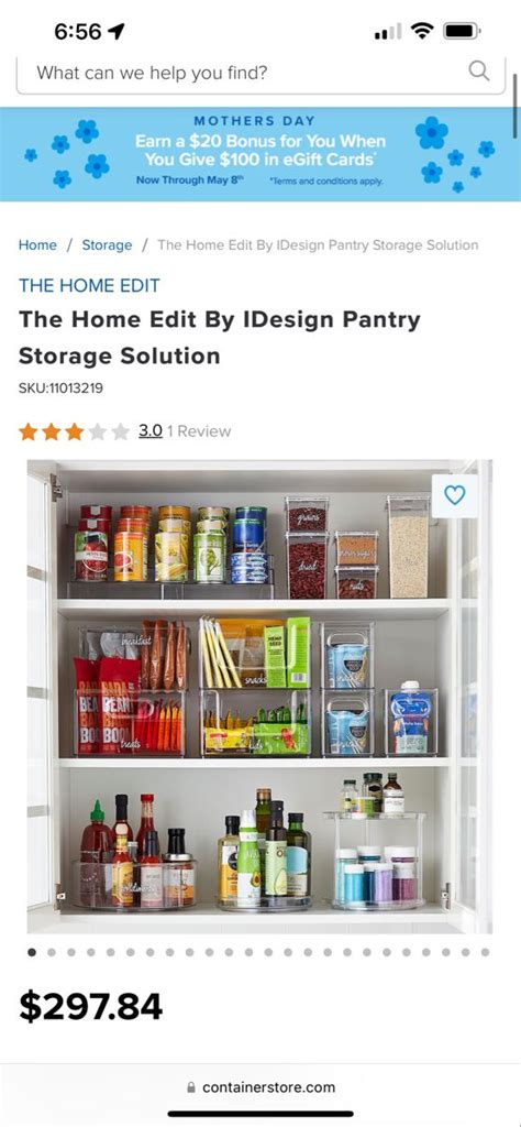 The Home Edit Pantry Starter Kit