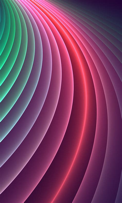 1280x2120 Abstract Colorful Curved Glowing 4k Iphone 6 Hd 4k Wallpapers Images Backgrounds