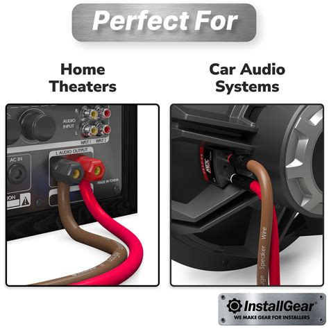 Mua Installgear 16 Gauge Wire Awg Speaker Wires True Spec And Soft Touch Cable Wire 100ft Red