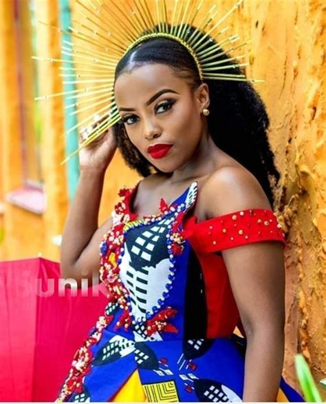 Swazi Traditional Wedding Dresses 2021 African Traditional Wedding