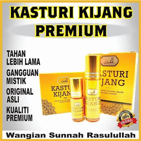 WANGIAN ASLI MINYAK WANGI KASTURI KIJANG PREMIUM ORIGINAL Lazada